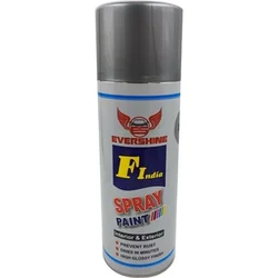 Evershine 500 ml Silver Spray Paint Uses On Metal Plastic And Wood