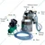 Stainless Steel Single Bucket (20L) Portable Milking Machine With 0.5HP Motor and 150 LPM Pump