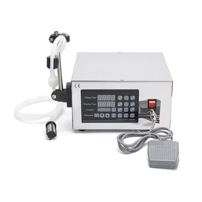 10 ml to 1000 ml Single Head Digital Liquid Filler for Juice, Cocktails, Milk, Tea, Water