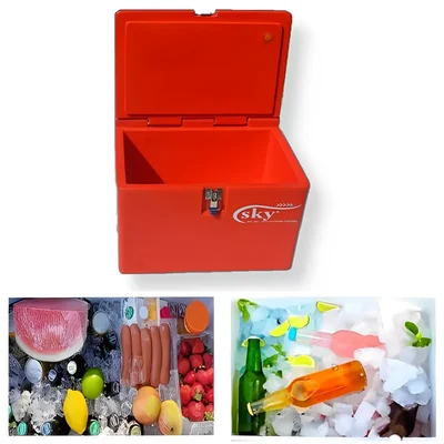 Sky SICIB25 Insulated 25 Litre Ice Box, 24 hrs Cooling Support for Picnic, Party and Outing