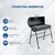 Wellberg Premium Quality Smoke fire Barbeque Grill With Skewers and Gloves  