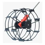 Soilcart Premium Quality 11 Inch Heavy Duty Paddy Weeder Attachment for Brush Cutter with 26mm Shaft