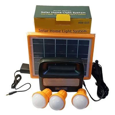 Mitva Solar Home Light System with 5.5 Ah Battery, 5 W Panel, 5 Lighting Options