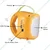 Solar Lantern Set With Mobile Charger, 3.7V/ 2600 mAh Li-ion Battery for Sustainable Travel and Exploration
