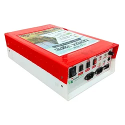 Solar Zatka Machine with siren system, 18 KV Output Voltage With Cables and Internal Siren