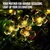 GIGAWATTS 30 LED 6.5m Solar Cherry Blossom String Lights for Garden, Home, Patio, Lawn, Indoor, Outdoor, Wedding & Party 