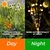 GIGAWATTS GW-504 8 LED Solar Firefly Light with 2V Panel 600mAh Ni-MH Battery for Garden Lawn Pathway, Yard, Deck, Patio