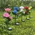 GIGAWATTS Solar Rose Lights BIS Approved 2V Panel Outdoor Flower Stake Lamp for Patio, Yard, Pathway (Pack of 1,RGB)