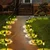 GIGAWATTS Solar Pathway Light Outdoor Landscape Lighting Decorative Driveway Spotlights for Pathways & Garden (Pack of 10)