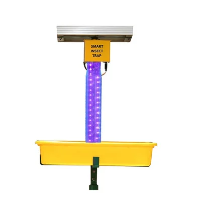 10W Solar Insect Light Trap with Auto Turn On/Off 4+2 feet Extendable Stand Cover Area of 4 TO 5 acre 