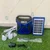 Gramstrong Solar Mini Inverter Emergency Light with 2 Bulb and Solar Panel for Home, Camping and Farmers