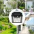 GIGAWATTS Outdoor Solar Wall Light with Motion Sensor Wireless Auto Chargeable for Front, Porch, Fence, Garage (Pack of 2)
