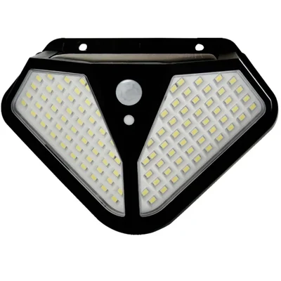 GIGAWATTS GW-602 ‎102 LED Solar Wall Light BIS Approved with 5.5V Panel & 1200 mAh Battery for Outdoor, Garden & Patio 