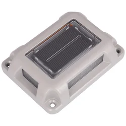 GIGAWATTS GW-709 Solar Road Stud Light with 2V/0.3W Panel 1.2V/1200mAh Ni-MH AA Battery for Garden, Pathway, Patio & Yard 