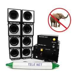 TELE NET ‎ELE 105 Sonic/Ultrasonic Elephant Repeller for Agricultural Uses (3 Months Warranty)