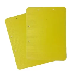 Sonkul 3mm Bio Sticky Traps of Size 6 x 8 inch (25 Pieces per Bundle)(Color-Yellow)