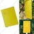 Sonkul 3mm Bio Sticky Traps of Size 6 x 8 inch (25 Pieces per Bundle)(Color-Yellow)