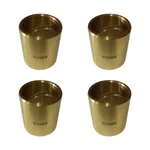 Spindle Bush (Set of 4) Brass/Gun Metal Type for Escorts 335,345,355 Tractors, SS 145