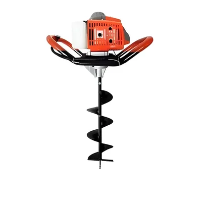 Sprayman 68 CC Petrol Earth Auger with 8 Inch Bit | 2 Stroke Soil Drilling Machine SEA-7000