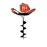 Sprayman 68 CC Petrol Earth Auger with 8 Inch Bit | 2 Stroke Soil Drilling Machine SEA-7000