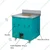 Commercial 30x30x36 inch Square Shape Charcoal Tandoor With 4 Wheel, MS Body with Steel Top