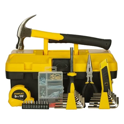 Stanley 132 Pcs Homeowner Tool Set With Plastic Box (STHT77663)