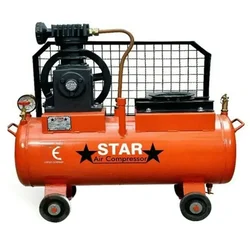 Star 225 Litres Double Piston Air Compressor Without Motor and Autocut Switch, 128 psi Max. Pressure (SC-570)