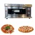 Commercial Gas and Electric Pizza Oven 1 Deck and 2 Tray, 400°C
