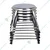 Lifetime 12 inch Round Shape Stainless Steel Stool For Home, Hospital, Hotel & Restaurants, Multipurpose Stool, Pack of 10