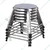 Lifetime 12 inch Round Shape Stainless Steel Stool For Home, Hospital, Hotel & Restaurants, Multipurpose Stool, Pack of 10