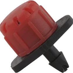 Adjustable Dripper, Straight Connector with Tap Suitable for 4-7 mm Tubes, 0-70 LPM(Pack-100 Pcs)