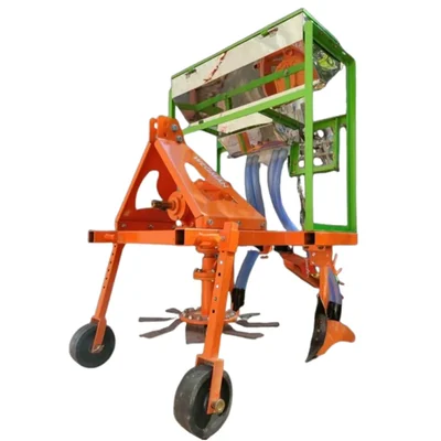 Wegman Sugarcane Stubble Shaver with Fertilizer Drill Attachment for 15 to 60 HP Tractors 