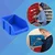 Supreme 165x114x78 mm Blue Premium Plastic Storage Bin (BIN-5)-Pack of 10