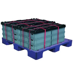 1200X1000X125 mm Injection Molded Plastic Pallet
