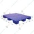 1200X1000X125 mm Injection Molded Plastic Pallet