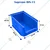 Supreme 200x126x100 mm Blue Premium Plastic Storage Bin (BIN-15)-Pack of 10