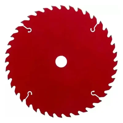 Premium 10 Inch 40T Red Circular Wood Cutting Blade for Petrol Brush Cutter