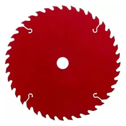 Premium 10 Inch 40T Red Circular Wood Cutting Blade for Petrol Brush Cutter