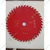 Premium 10 Inch 40T Red Circular Wood Cutting Blade for Petrol Brush Cutter