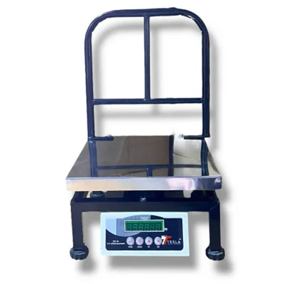 Tesla 150 Kg Capacity Bench Type Foldable Scale Weighing Machine ,With 6 Months Battery Warranty (CKЕР 233)