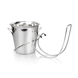 Table Mounted Ice Bucket Stand with Stainless Steel Body