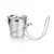 Table Mounted Ice Bucket Stand with Stainless Steel Body