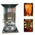  Double Burner SS Table Top Gas Shawarma Machine with 10 kg Meat Holding Capacity 
