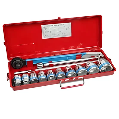 Taparia (S 3/4 H) 3/4 inch Square Drive Hexagonal Socket Set (10 sockets & 4 accessories)