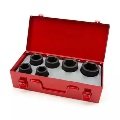 Techno 1 inch, 22 to 41mm, 6 Pcs. Socket Set (ASK 003)