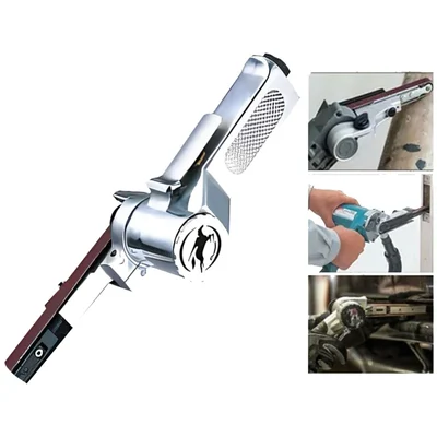 Techno 10 mm 16000 RPM Air Belt Sander With 6.3 Bar Working Pressure (AT480SG)