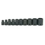Techno 3/8 inch, 9 to 27 mm, 10 Pcs. Socket Set (ASK 007)