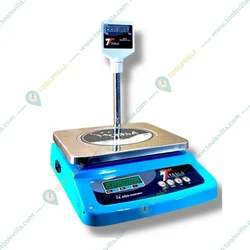 Tesla 250 x 300 mm 30kg Capacity Mild Steel Digital Weighing Machine,With 6 month battery warranty (CKET 58)