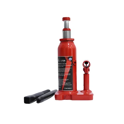 Titan 5 Ton Hydraulic Bottle Jack for Full Size SUV, Passengers Vehicle, Light Van - 375 mm Maximum Lifting Height (6 Months Warranty)