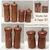 Premium Quality Traditional Wooden Spice Mill Grinder and Salt Shaker, Set of 4 inch and 6 inch (10.16 cm & 15.24 cm)